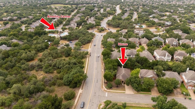 3792 Turetella Dr, Round Rock, TX 78681 - aerial view of residential area