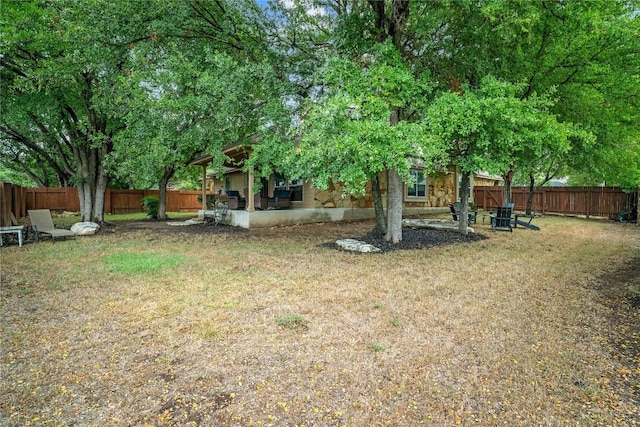 3792 Turetella Dr, Round Rock, TX 78681 - view of fenced backyard