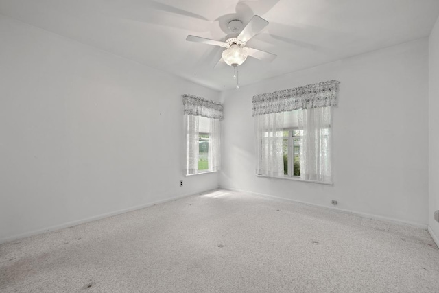 1314 Cloverleaf Dr, Austin, TX 78723 - unfurnished room with carpet and a ceiling fan