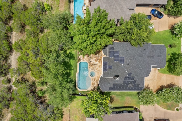 12309 Carlsbad Dr, Austin, TX 78738 - aerial view of property and surrounding area featuring a pool area