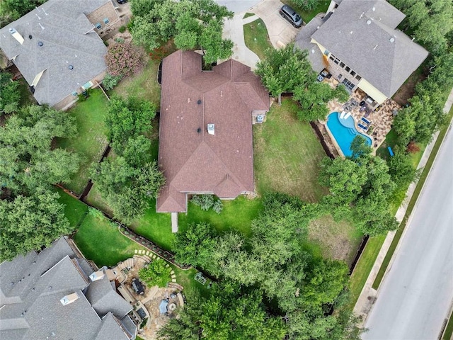 4108 Charbray Ct, Cedar Park, TX 78613 - aerial view of property's location with a pool