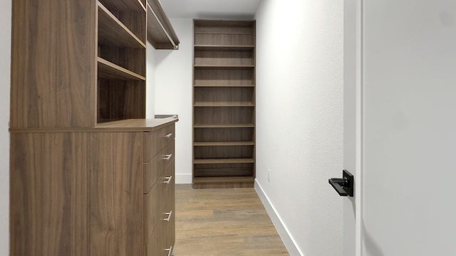 6709 Vine St, Austin, TX 78757 - spacious closet featuring light wood-style floors