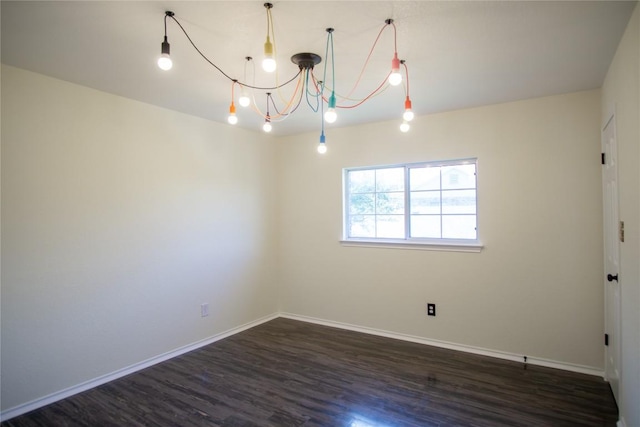 1112 Statler Bend Dr, Pflugerville, TX 78660 - empty room featuring wood finished floors and baseboards