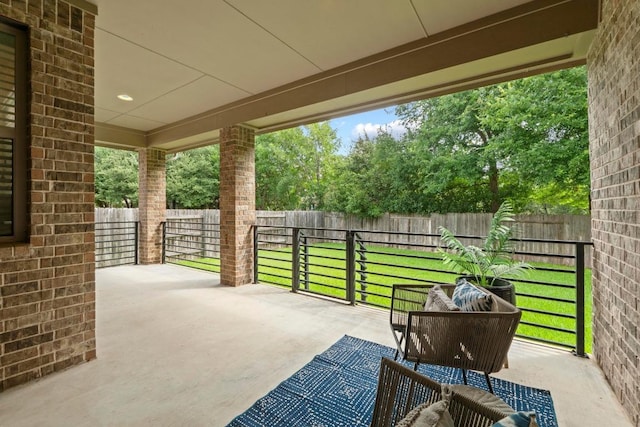 4013 Gloucester Dr, Cedar Park, TX 78613 - fenced backyard with a patio area