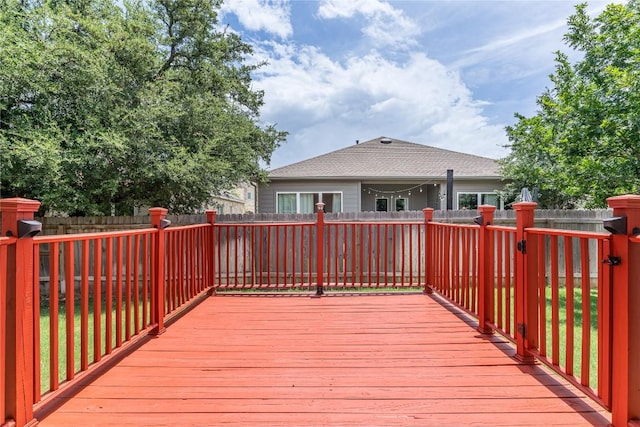 3805 Wales Ct Unit 611, Round Rock, TX 78681 - deck featuring a fenced backyard