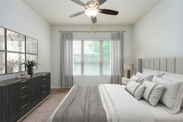 3805 Wales Ct Unit 611, Round Rock, TX 78681 - bedroom featuring carpet flooring and ceiling fan