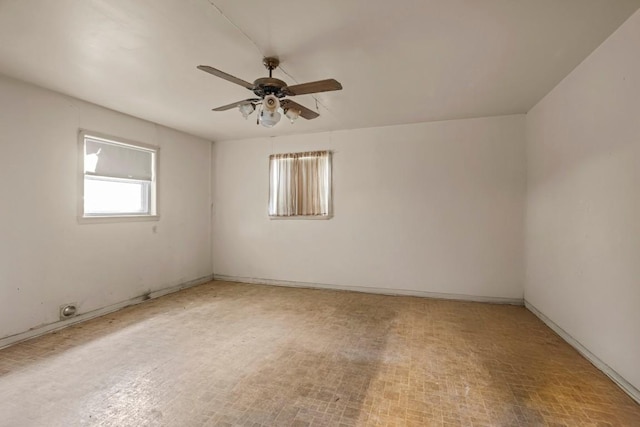 1213 Norbert St, Marlin, TX 76661 - spare room with ceiling fan