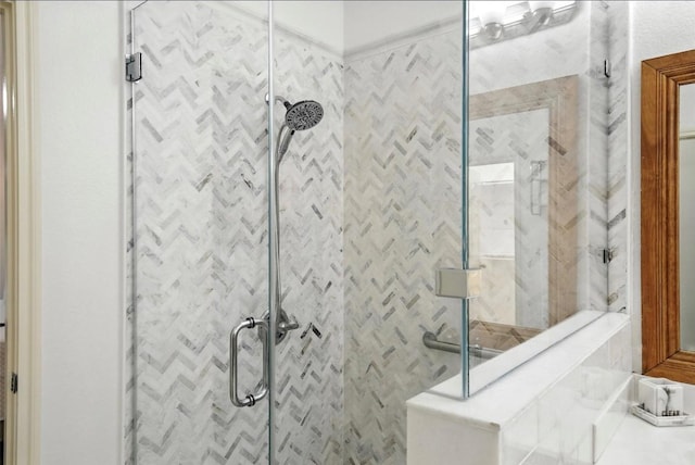 5704 Keli Ct, Austin, TX 78735 - full bathroom featuring a stall shower