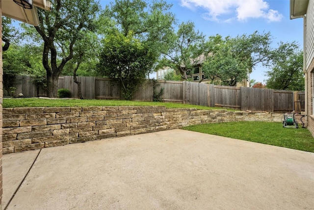 5704 Keli Ct, Austin, TX 78735 - fenced backyard featuring a patio