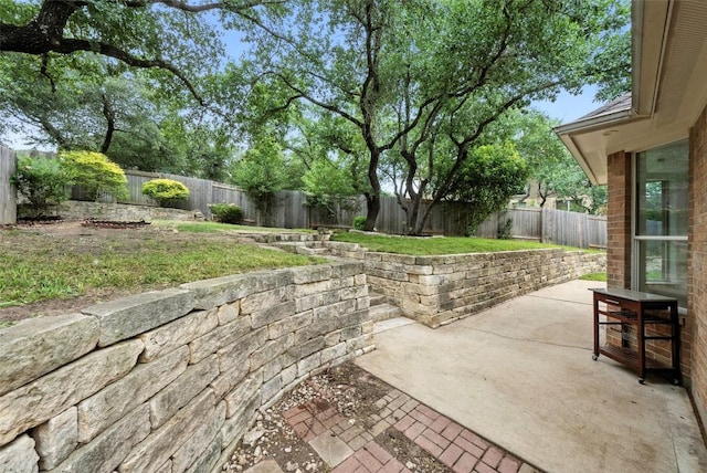 5704 Keli Ct, Austin, TX 78735 - fenced backyard with a patio