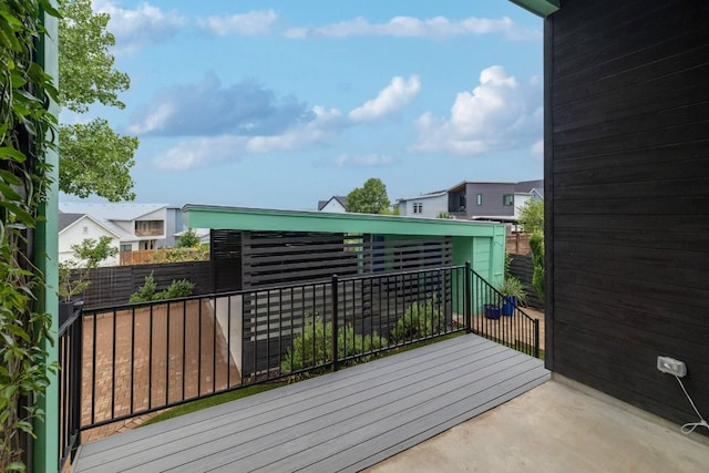 5912 Toscana Ave, Austin, TX 78724 - view of wooden terrace