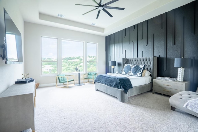 2220 Normandy Vw, Leander, TX 78641 - carpeted bedroom featuring baseboards and ceiling fan