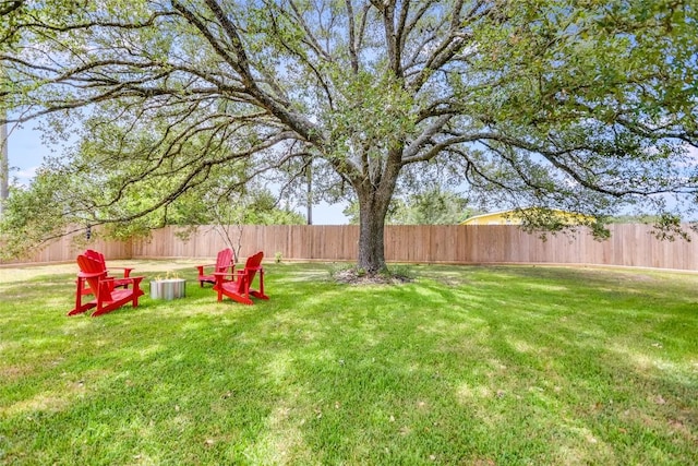 6569 Cutoff Rd, Round Top, TX 78940 - view of fenced backyard