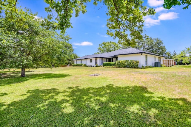 6569 Cutoff Rd, Round Top, TX 78940 - view of green lawn