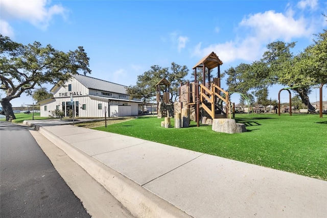 1535 Terrys Gate, New Braunfels, TX 78132 - communal playground featuring a lawn