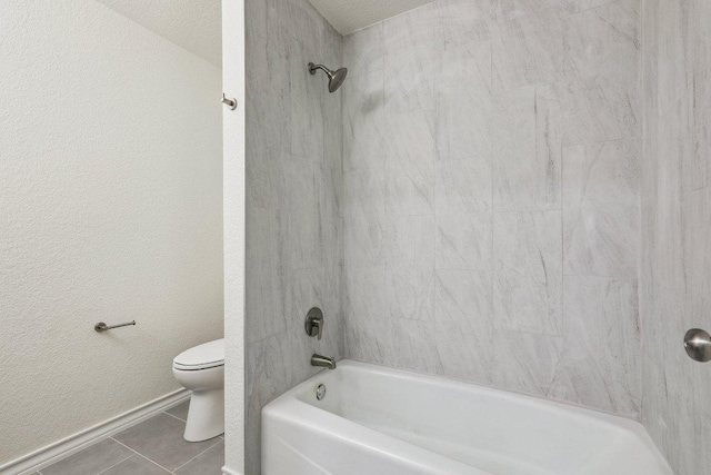 1808 Fawn Ridge Trl, Round Rock, TX 78681 - bathroom featuring tile patterned flooring and shower / bathtub combination