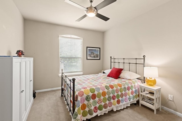 11400 W Parmer Ln Unit 75, Cedar Park, TX 78613 - bedroom with light carpet and ceiling fan