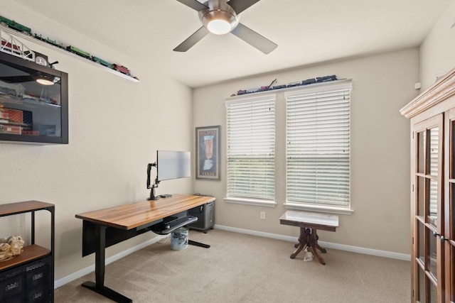 11400 W Parmer Ln Unit 75, Cedar Park, TX 78613 - office with carpet floors and ceiling fan