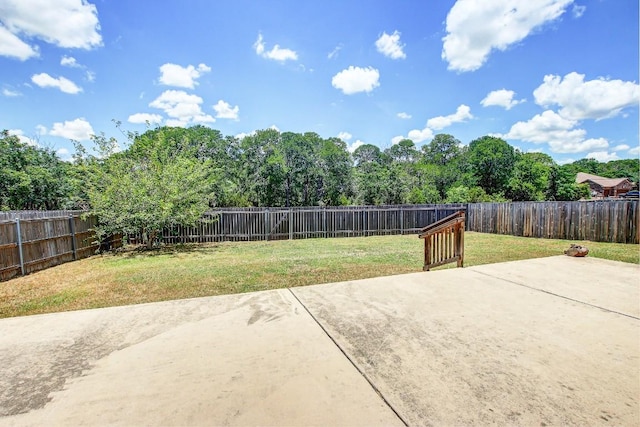 309 Camperdown Elm Dr, Austin, TX 78748 - fenced backyard featuring a patio