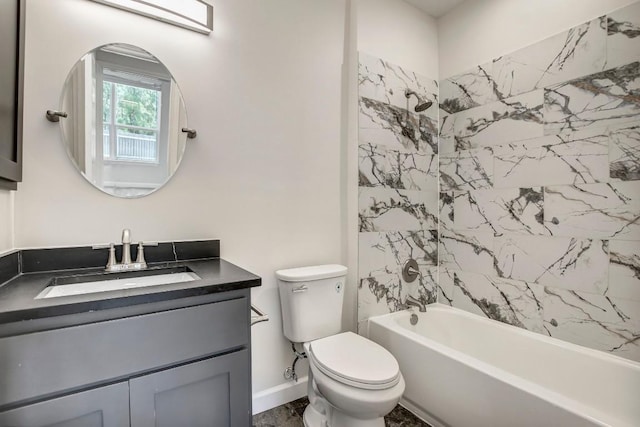 309 Camperdown Elm Dr, Austin, TX 78748 - full bathroom with vanity and washtub / shower combination