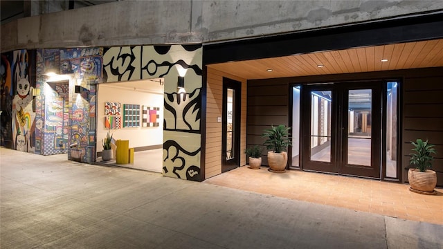 84 E Ave Unit 4004, Austin, TX 78701 - property entrance with french doors