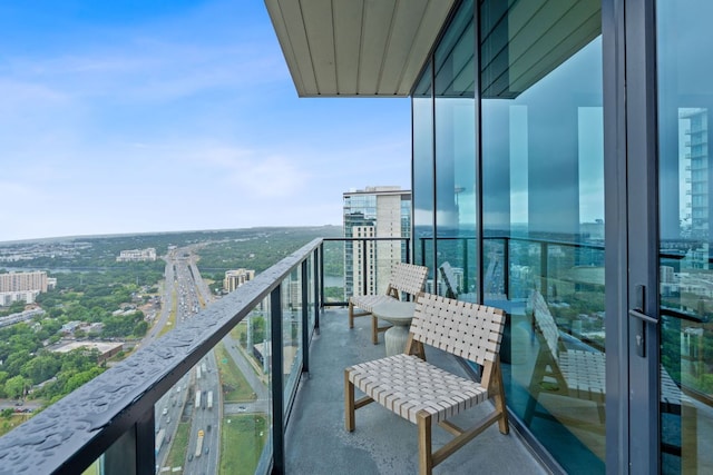 84 E Ave Unit 4004, Austin, TX 78701 - balcony featuring a city view