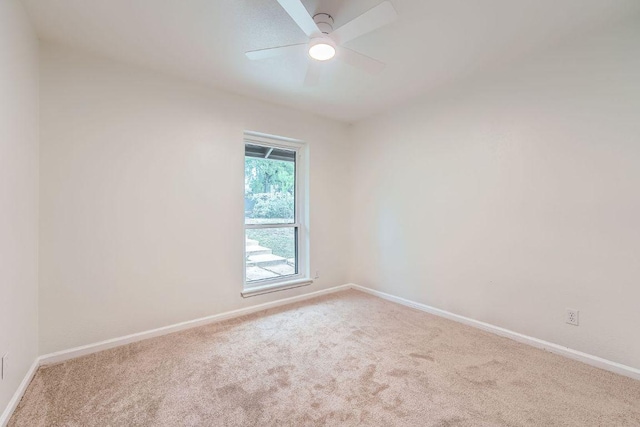 3501 Fleetwood Dr, Austin, TX 78704 - spare room featuring carpet and a ceiling fan