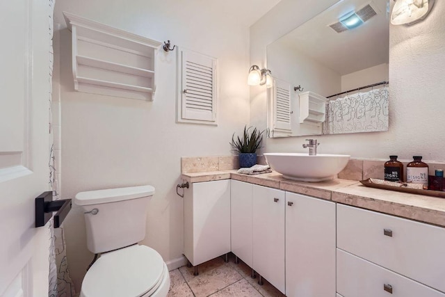 3501 Fleetwood Dr, Austin, TX 78704 - bathroom with vanity and tile patterned floors