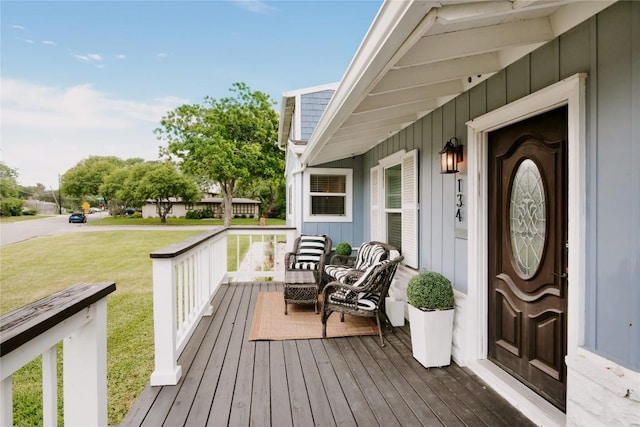 134 Sinclair St, Corpus Christi, TX 78411 - porch featuring a yard