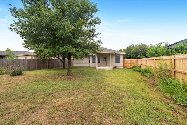 237 Baldwin St, Hutto, TX 78634 - view of fenced backyard