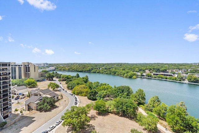44 E Ave Unit 3801, Austin, TX 78701 - aerial view of a large body of water