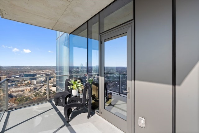 44 E Ave Unit 3801, Austin, TX 78701 - balcony with a city view
