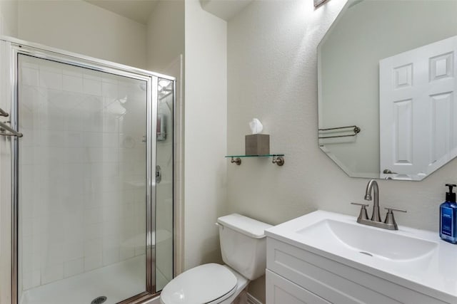 12816 Texas Sage Ct, Austin, TX 78732 - full bathroom featuring a shower stall and vanity