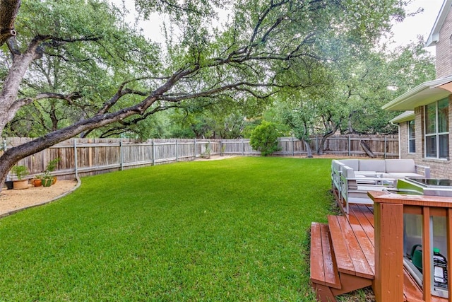 12816 Texas Sage Ct, Austin, TX 78732 - view of fenced backyard
