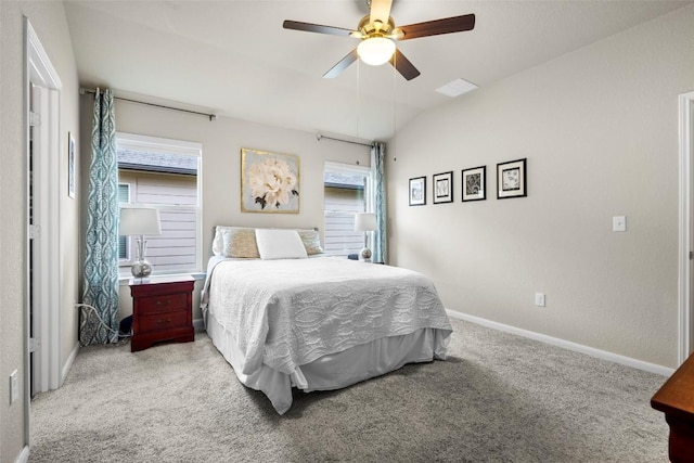 118 Craft St, Hutto, TX 78634 - carpeted bedroom featuring baseboards and a ceiling fan