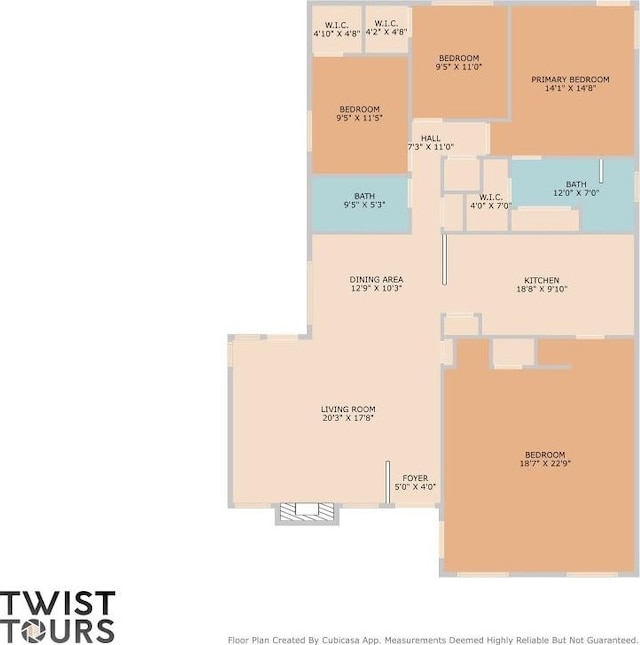 8406 Copano Dr, Austin, TX 78749 - view of room layout