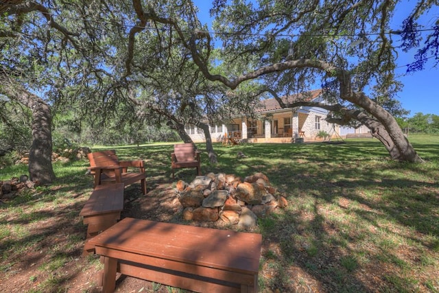 830 Palomino Ln, San Marcos, TX 78666 - view of green lawn