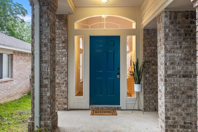 1449 Sir Thopas Trl, Austin, TX 78748 - entrance to property with brick siding