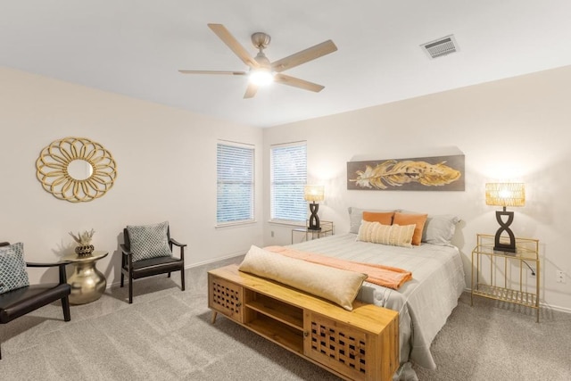 1449 Sir Thopas Trl, Austin, TX 78748 - carpeted bedroom featuring baseboards and a ceiling fan