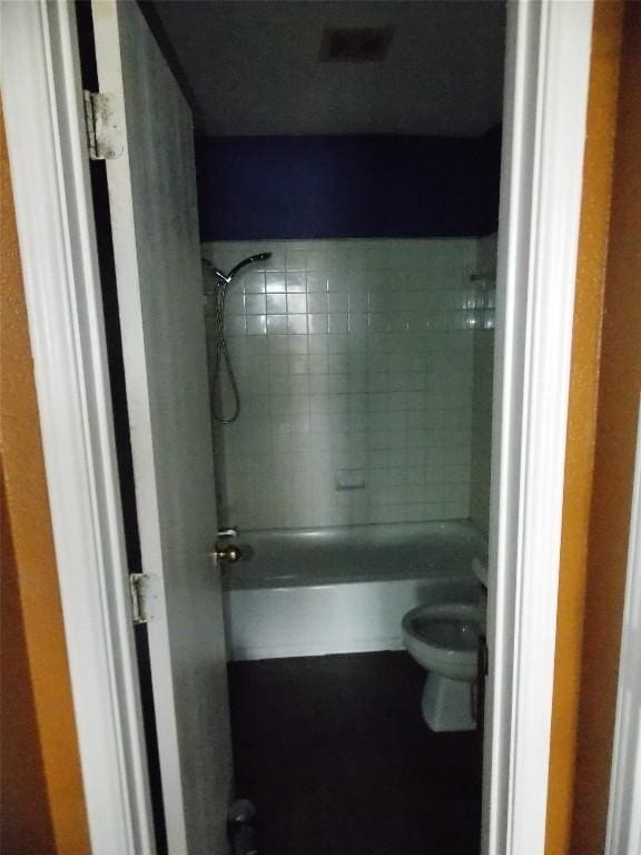 15110 Chamberlain Ct, Austin, TX 78724 - bathroom with toilet and shower / tub combination