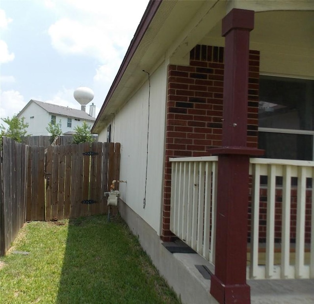 15110 Chamberlain Ct, Austin, TX 78724 - view of property exterior with brick siding