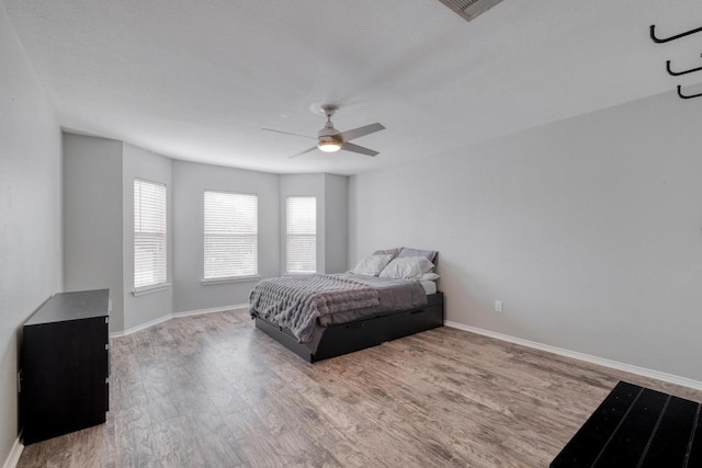 1511 Rhapsody Ridge Dr, Cedar Park, TX 78613 - bedroom with wood finished floors and ceiling fan
