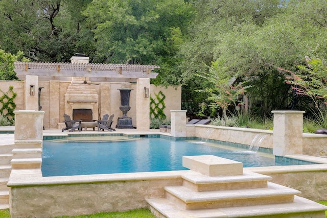 4100 Mcbrine Pl, Austin, TX 78746 - view of pool with a patio