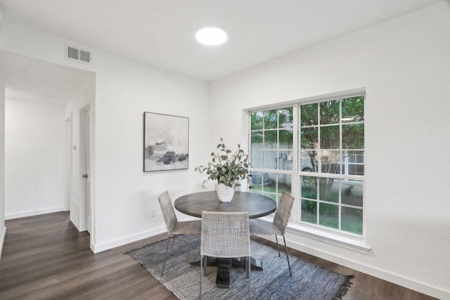 707 Mason St, Leander, TX 78641 - dining room featuring wood finished floors and baseboards