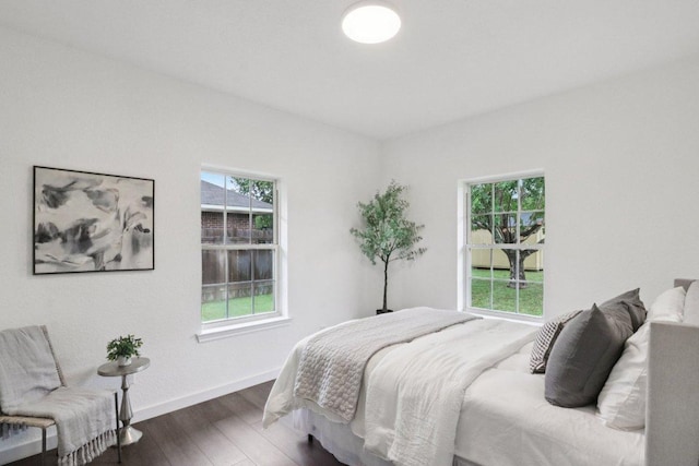 707 Mason St, Leander, TX 78641 - bedroom featuring wood finished floors and baseboards
