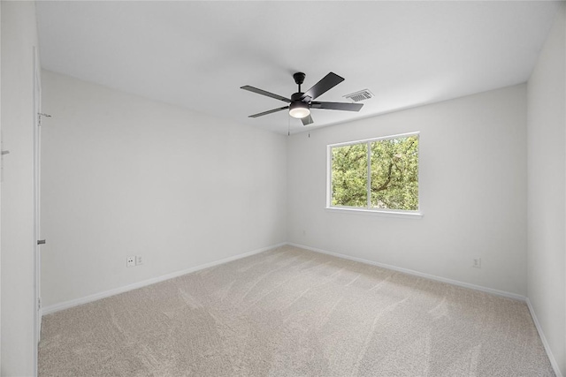 1601 Michael Robert Way, Cedar Park, TX 78613 - spare room with ceiling fan and light carpet
