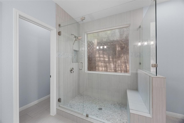 1601 Michael Robert Way, Cedar Park, TX 78613 - full bath featuring a shower stall and baseboards
