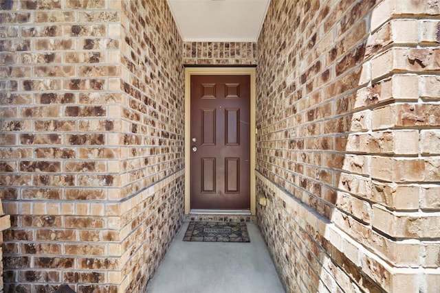 9207 Sandyford Ct, Killeen, TX 76542 - view of exterior entry featuring brick siding