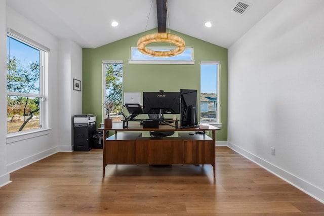 4612 Destination Way, Jonestown, TX 78645 - office with wood finished floors and baseboards