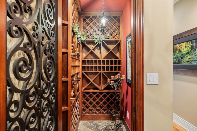 117 Bella Cima Dr, Austin, TX 78734 - wine room with baseboards